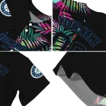 custom seattle mariners palm leaf black jersey best selling