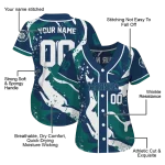 custom seattle mariners splash swirl navy blue jersey best selling