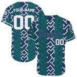 custom seattle mariners squares grid navy blue jersey best selling