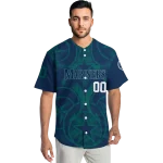 custom seattle mariners star circle navy blue jersey best selling