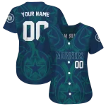 custom seattle mariners star circle navy blue jersey best selling