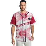 custom st louis cardinals arrow fade red white jersey best selling