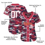 custom st louis cardinals camo splash red jersey best selling