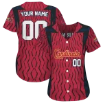 custom st louis cardinals chevron rhythm red jersey best selling