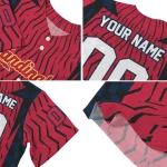 custom st louis cardinals chevron rhythm red jersey best selling