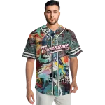 custom st louis cardinals geometric fusion aqua jersey best selling