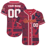 custom st louis cardinals pineapple palm geo red jersey best selling
