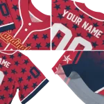 custom st louis cardinals star burst navy jersey best selling