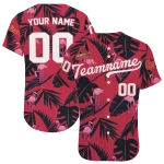 custom st louis cardinals tropical flamingo red jersey best selling