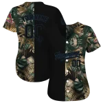 custom st louis cardinals tropical foliage black jersey best selling