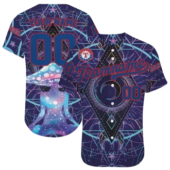 custom texas rangers mystic mushroom jersey best selling