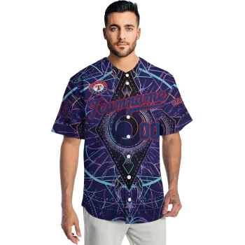 custom texas rangers mystic mushroom jersey fashion forward