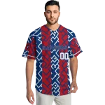 custom texas rangers squares grid blue jersey best selling