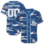 custom toronto blue jays camo splash blue jersey best selling