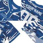 custom toronto blue jays camo splash blue jersey best selling