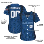 custom toronto blue jays chevron rhythm blue jersey best selling