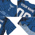 custom toronto blue jays chevron rhythm blue jersey best selling