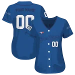 custom toronto blue jays plain classic blue jersey best selling