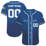 custom toronto blue jays star burst navy jersey best selling
