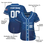 custom toronto blue jays star burst navy jersey best selling