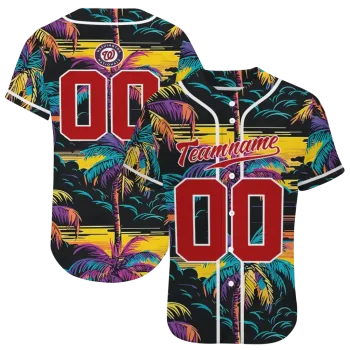 custom washington nationals palm nights jersey best selling