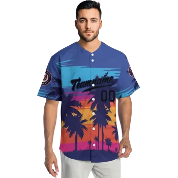 custom washington nationals palm paradise jersey fashion forward