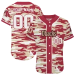 customized arizona diamondbacks camo splash red jersey best selling