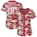 customized arizona diamondbacks camo splash red jersey best selling