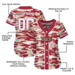 customized arizona diamondbacks camo splash red jersey best selling