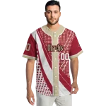 customized arizona diamondbacks curved stripes red white jersey best selling