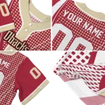 customized arizona diamondbacks curved stripes red white jersey best selling