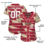 customized arizona diamondbacks edgy stripes red jersey best selling