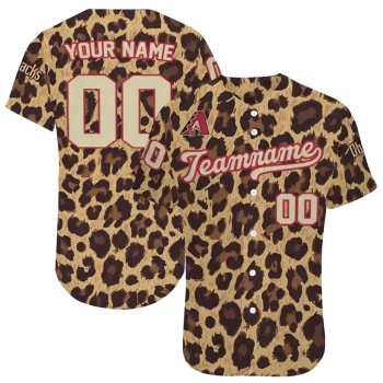 customized arizona diamondbacks leopard spot jersey best selling