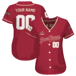 customized arizona diamondbacks plain classic red jersey best selling