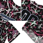 customized atlanta braves abstract x black jersey best selling