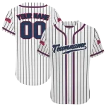 customized atlanta braves pinstripe lines white jersey best selling