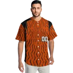 customized baltimore orioles chevron rhythm orange jersey best selling