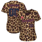 customized boston red sox leopard spot jersey best selling