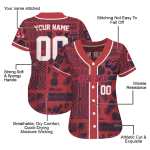 customized boston red sox pineapple palm geo red jersey best selling