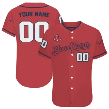 customized boston red sox plain classic red jersey best selling