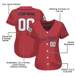 customized boston red sox plain classic red jersey best selling