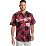 customized boston red sox tropical flamingo red jersey best selling