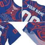 customized chicago cubs star circle blue jersey best selling