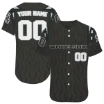 customized chicago white sox chevron rhythm black jersey best selling