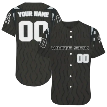 customized chicago white sox chevron rhythm black jersey best selling