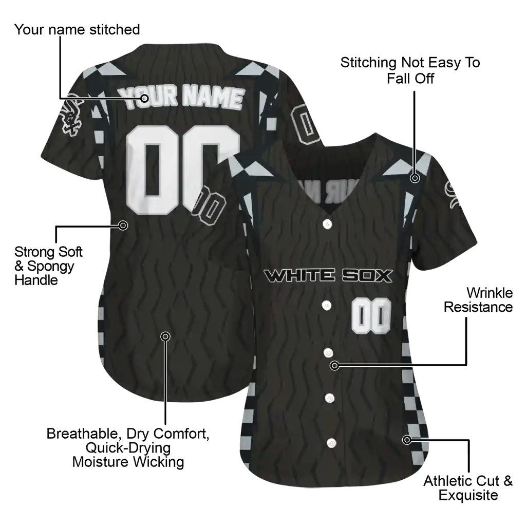 customized chicago white sox chevron rhythm black jersey latest model customized chicago white sox chevron rhythm black jersey latest model