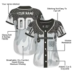 customized chicago white sox pattern drip black white jersey best selling
