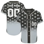 customized chicago white sox star burst silver jersey best selling