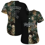 customized chicago white sox tropical foliage black jersey best selling