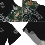 customized chicago white sox tropical foliage black jersey best selling